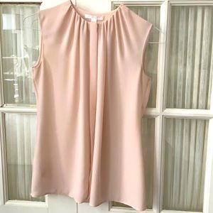 Hugo Boss soft pink sleeveless top
